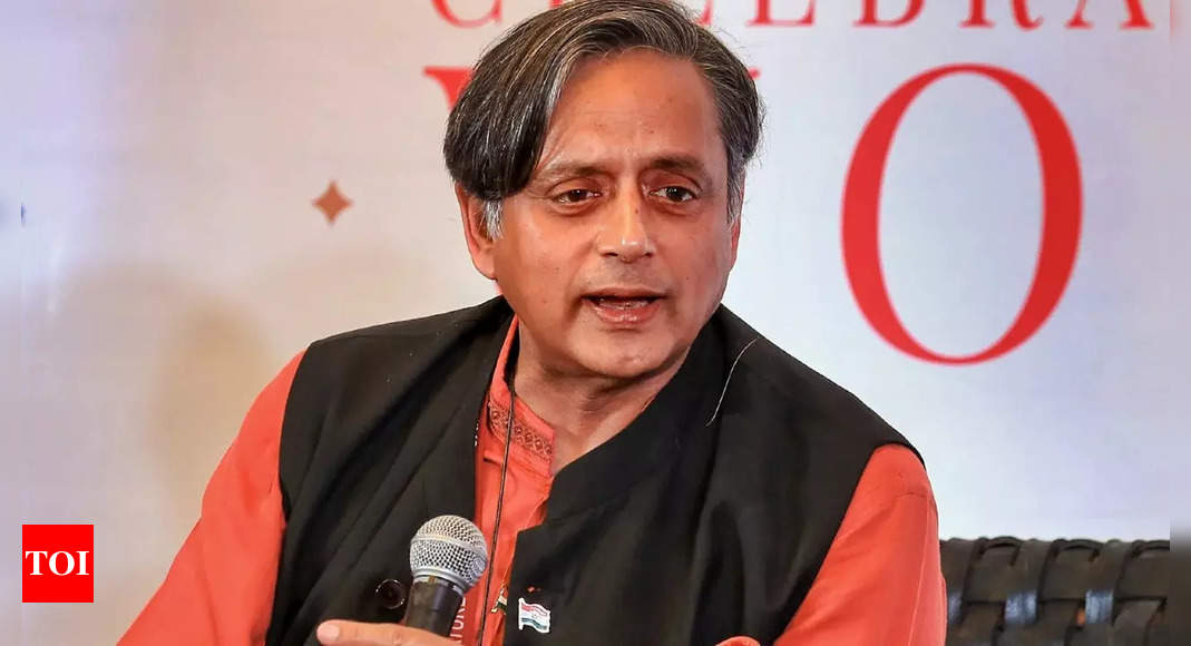 PM Modi speaks more in foreign parliament than our own, says Congress MP Shashi Tharoor | India News – Times of India
