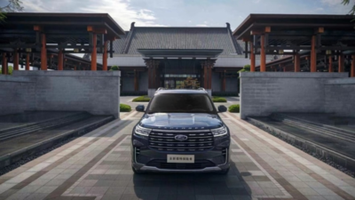 2023 Ford Explorer facelift breaks cover in China with a massive 27-inch touchscreen