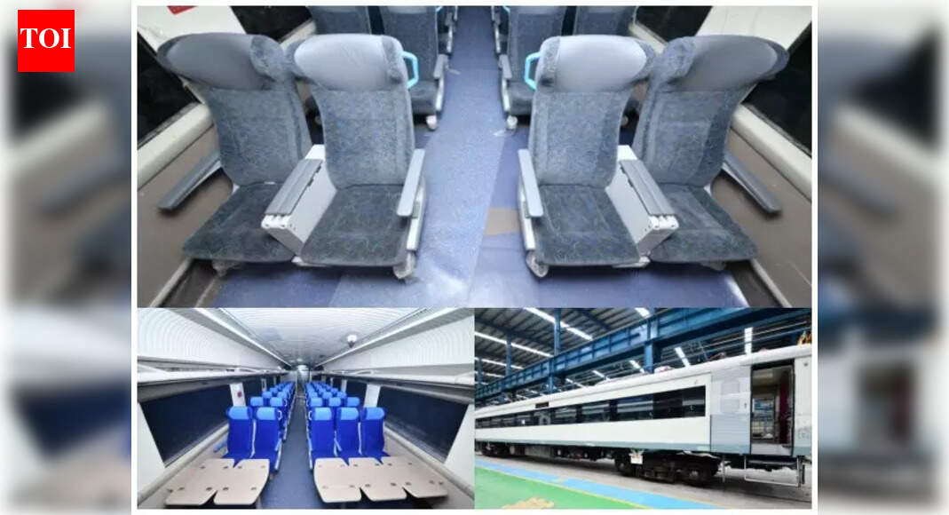 New Vande Bharat Express exclusive pics: What the Indian Railways train ...