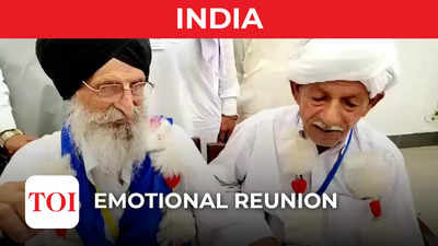 Reunion after 75 years: 92-year-old Jalandhar man gets emotional as he meets his nephew lost in Partition riots