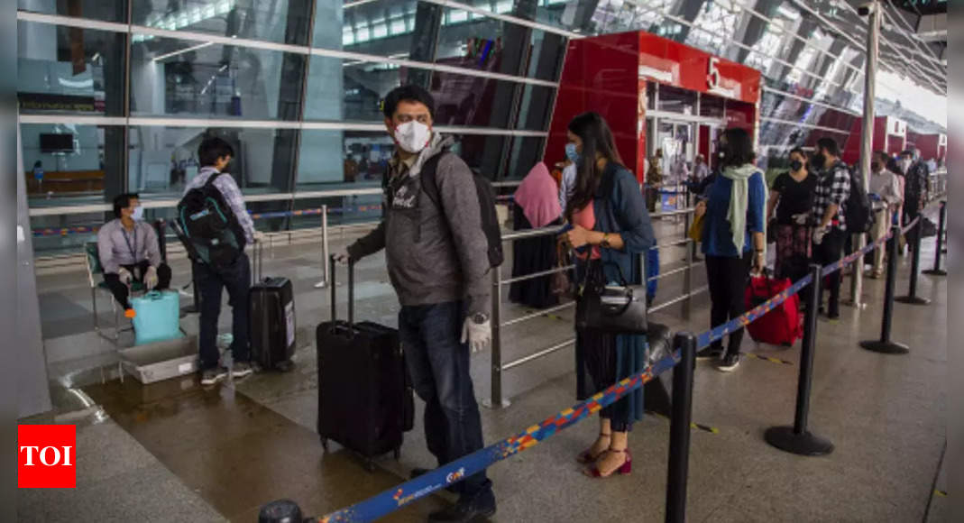Govt makes it must for aircraft operators to share details on international air travellers to & from India – Times of India