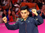 CWG 2022: Lakshya Sen scripts sensational gold medal win in epic singles badminton finale, see pictures