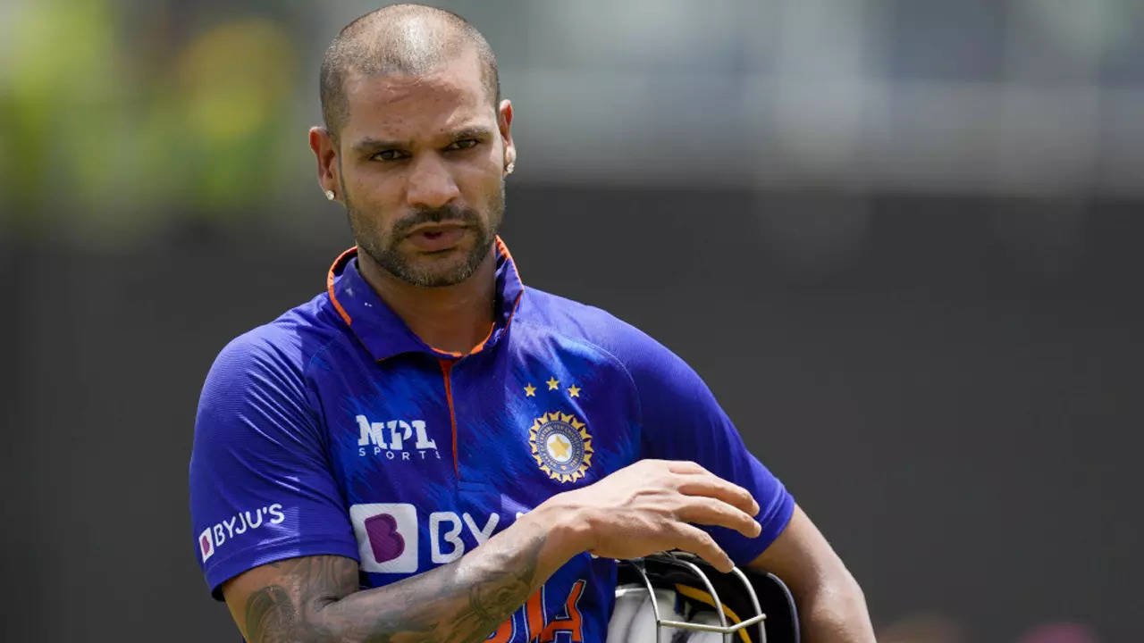 Never let this feeling creep in that I play only one format for India now:  Shikhar Dhawan | Cricket News - Times of India