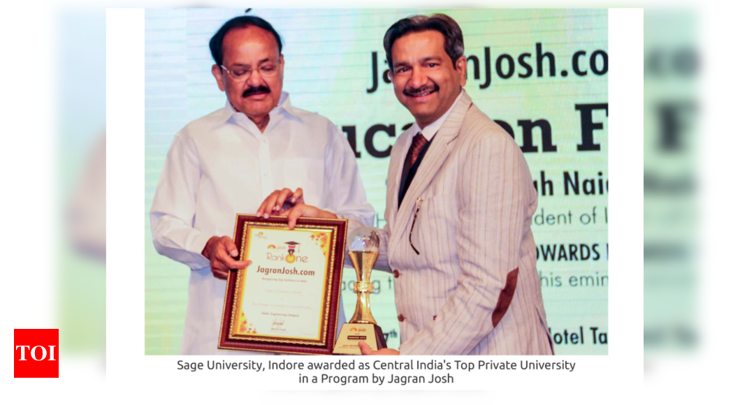 Sage University: Bastion of Engineering & Technology – Times of India