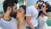 Mouni and Suraj share a passionate kiss over a yacht