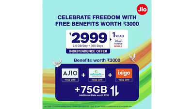 Reliance Jio launches Independence Day plan: Offers 2.5GB per day and free gifts worth Rs 3000