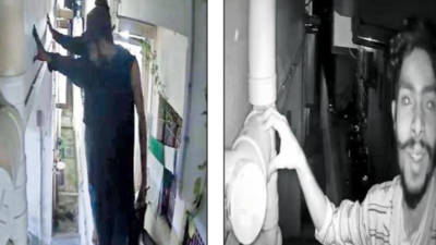 Cheeky thieves plant kisses on CCTV cameras in Chennai