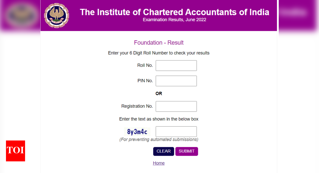 ICAI Result ICAI CA Foundation 2022 June results released today