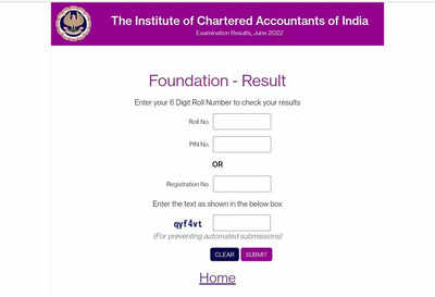 ICAI CA Foundation Result June 2022 at icai.nic.in; check direct link