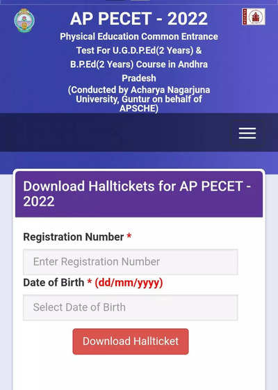 AP PECET 2022 Hall Ticket released at cets.apsche.gov.in, check direct link