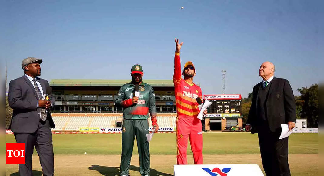 Zimbabwe vs Bangladesh, 3rd ODI Live Score  – The Times of India : 8.4 : Bangladesh : 41/1