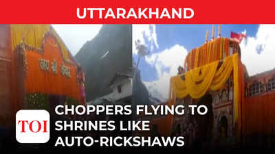 Uttarakhand: 28 lakh pilgrims visit Char Dham in 60 days, choppers flying like auto-rickshaws, experts warn of consequences