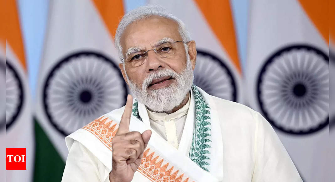Tricolour reflects pride of India’s past, commitment of present and dreams of future: PM Modi | India News – Times of India
