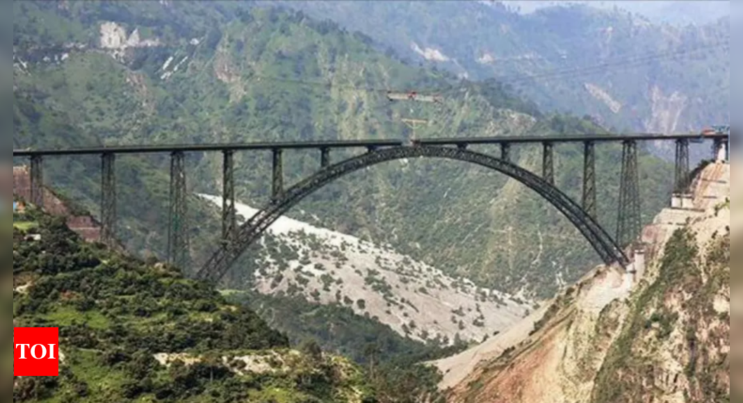 The 'bridge' to Kashmir is almost ready | Jammu News - Times of India