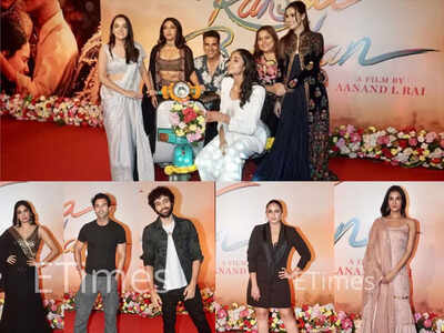Akshay Kumar, Bhumi Pednekar and the cast of 'Raksha Bandhan' come together for special screening ahead of film's release