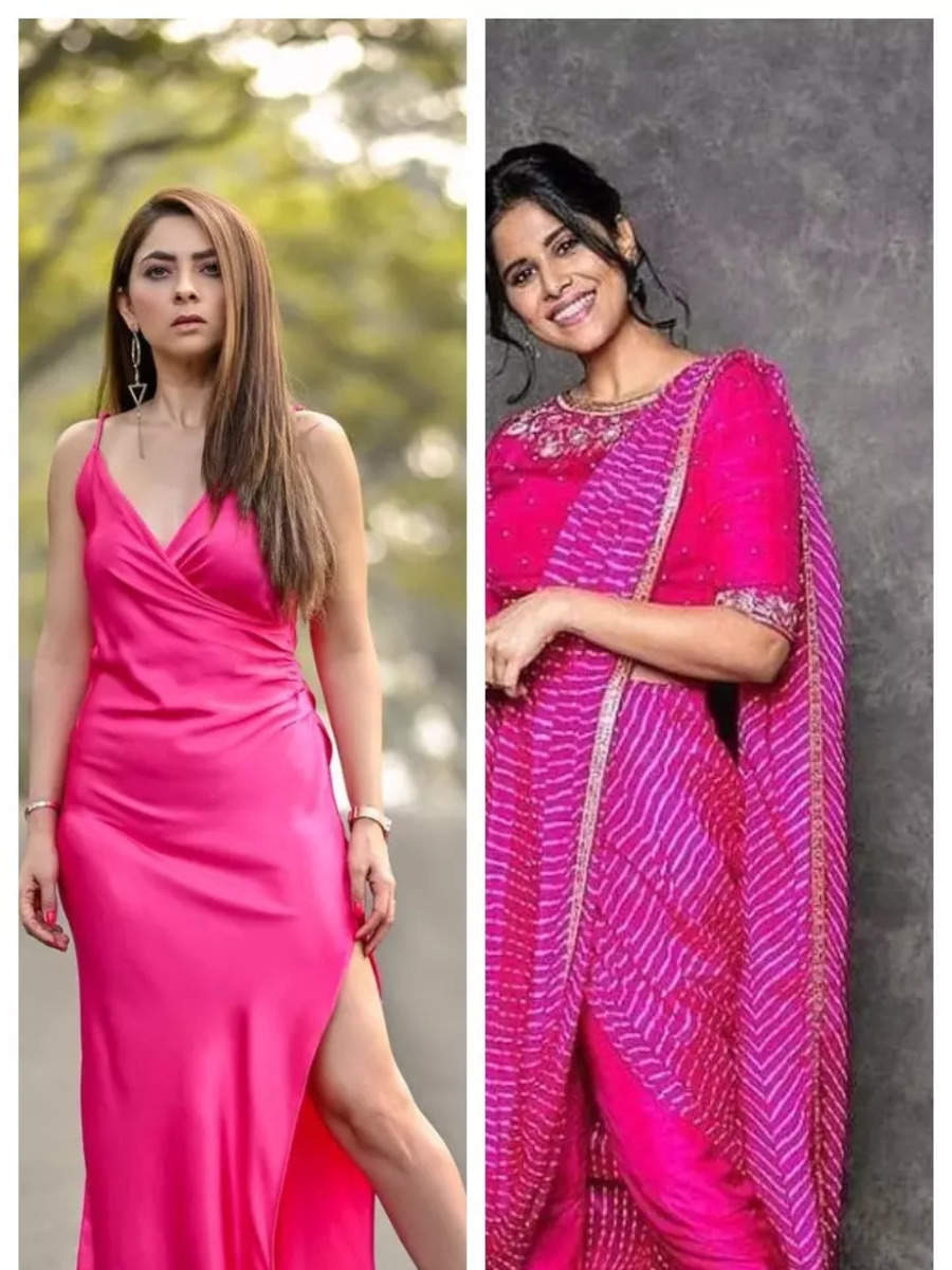 Marathi actresses who stunned in a pink