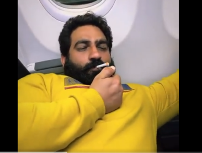 Social media influencer who smoked on int'l flight to India was put on no fly list for 15 days: SpiceJet