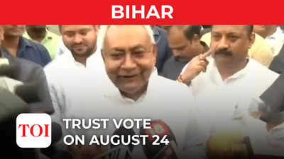 Bihar: Nitish-Tejashwi govt to seek trust vote on August 24