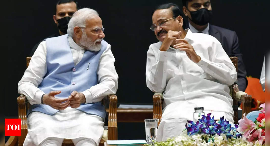 ‘Your energy is infectious’: PM Modi writes to Naidu | India News – Times of India