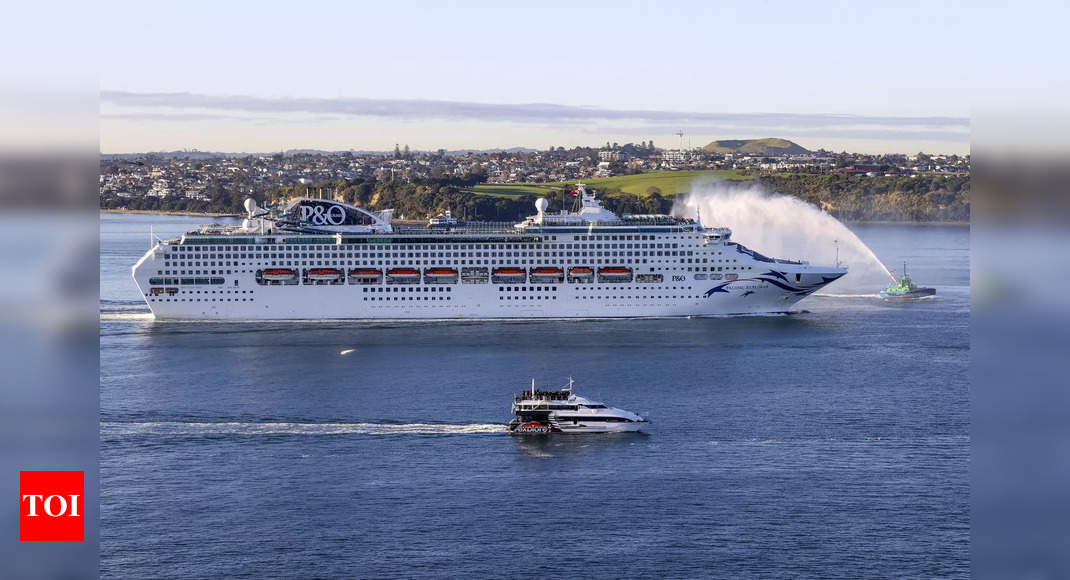 New Zealand welcomes back first cruise ship since Covid hit