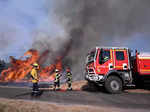 Wildfires rip through France amid new heat wave; see pics