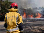 Wildfires rip through France amid new heat wave; see pics