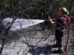 Wildfires rip through France amid new heat wave; see pics