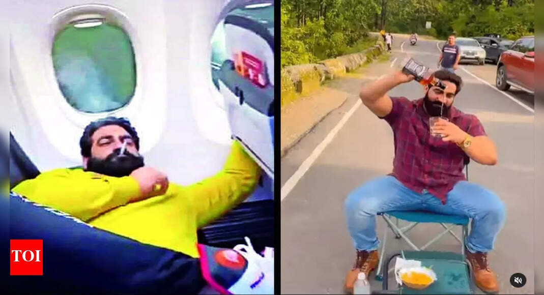 Police case against Gurugram vlogger over inflight smoking video
