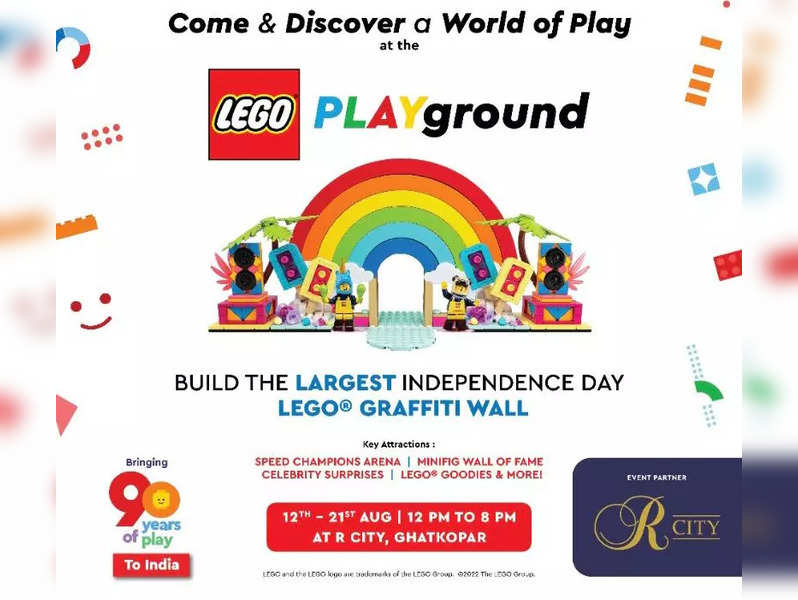 LEGO Group’s 90th-anniversary celebration brings to us the ultimate LEGO Playground that we’ve always dreamt of!