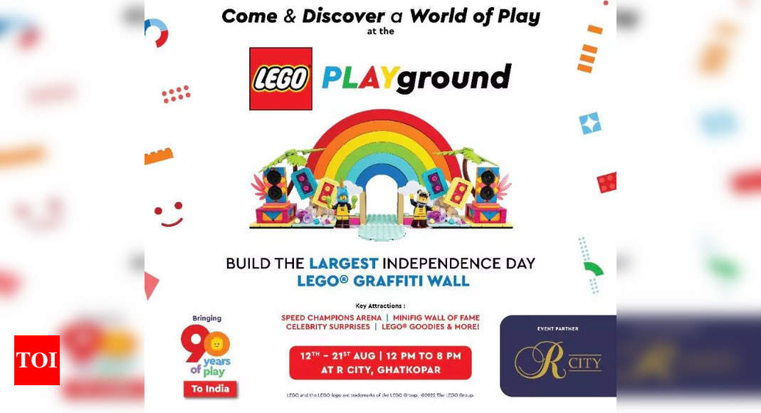 LEGO Group’s 90th-anniversary celebration brings to us the ultimate LEGO Playground that we’ve always dreamt of!