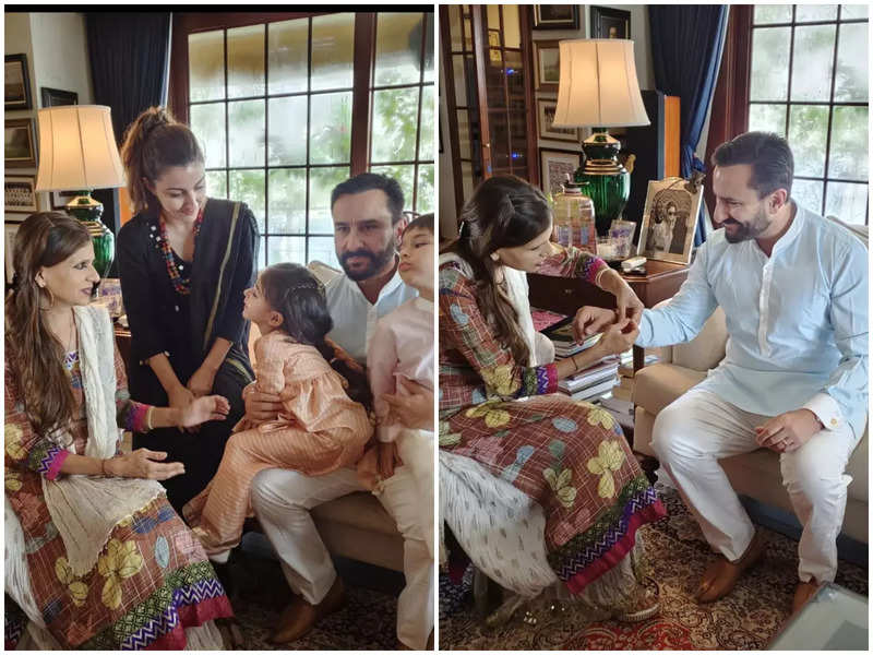Saba Ali Khan shares happy moments from Rakshabandhan celebration with siblings Saif Ali Khan, Soha and their kids