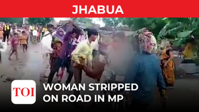 People look on as woman stripped & abducted in Madhya Pradesh | Indore