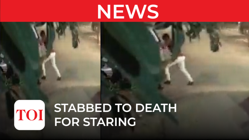 Delhi: Youth chased down and stabbed to death - Times of India Videos