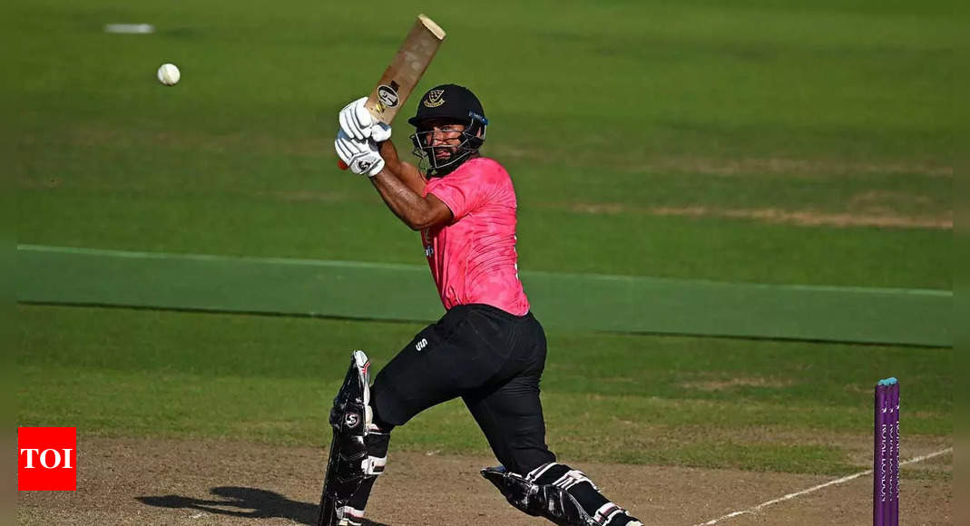 Cheteshwar Pujara hits 79-ball 107 for Sussex in Royal London One Day Cup | Cricket News – Times of India