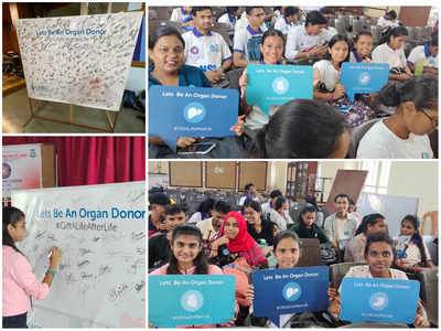 Over 200 students pledge to #GiftALifeAfterLife on World Organ Donation Day