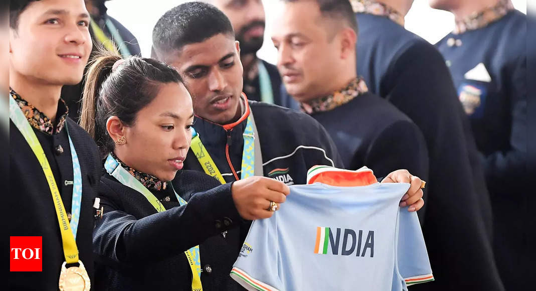 ‘We feel empowered to perform for India’: CWG 2022 gold medalist Mirabai Chanu on meeting PM Modi | More sports News – Times of India