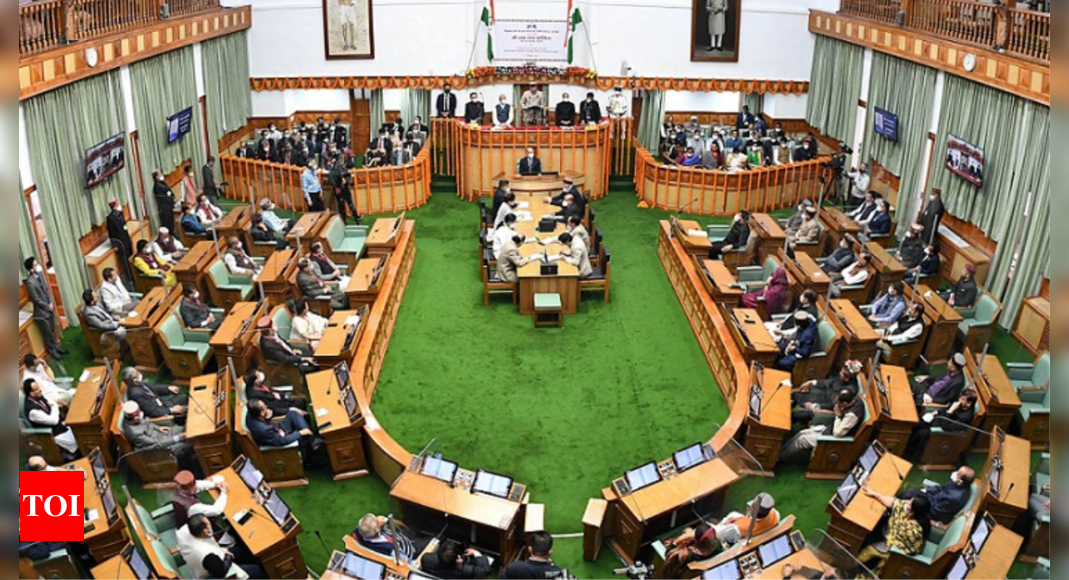 Himachal Assembly passes bill against forced mass conversion with voice vote | India News – Times of India