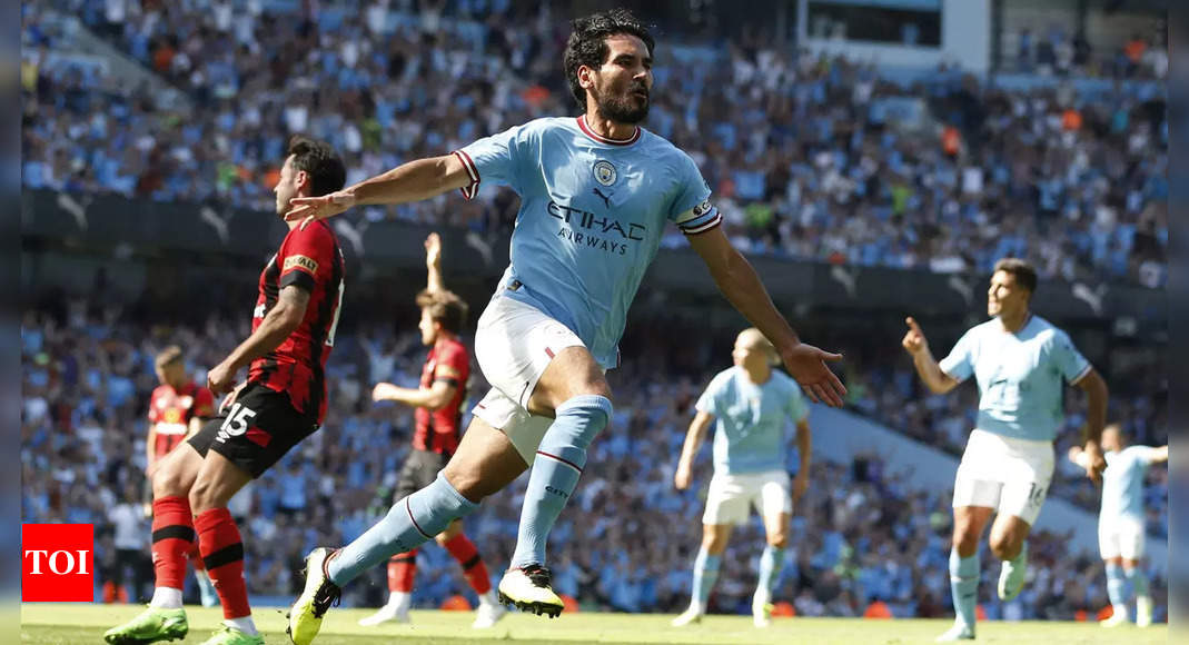 Manchester City vs Bournemouth Live Score, Premier League 2022  – The Times of India