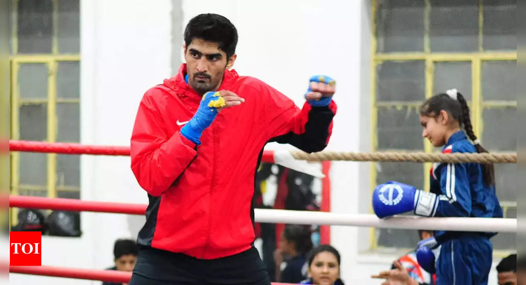 This is just a stepping stone into a new era in my professional boxing career: Vijender Singh | Boxing News – Times of India