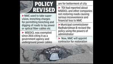 NMC to restore trenches, charge cos for digging nod