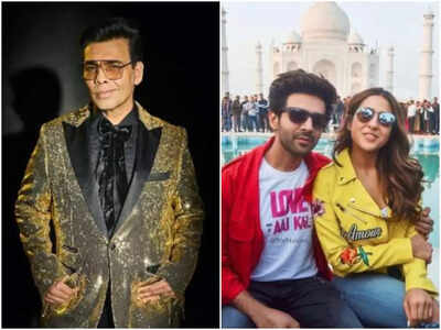 Karan Johar speaks up on revealing Kartik Aaryan and Sara Ali Khan’s relationship