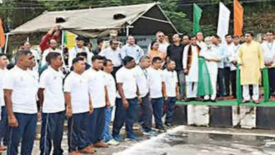 Tripura CM Manik Saha kicks off rally to push green cause