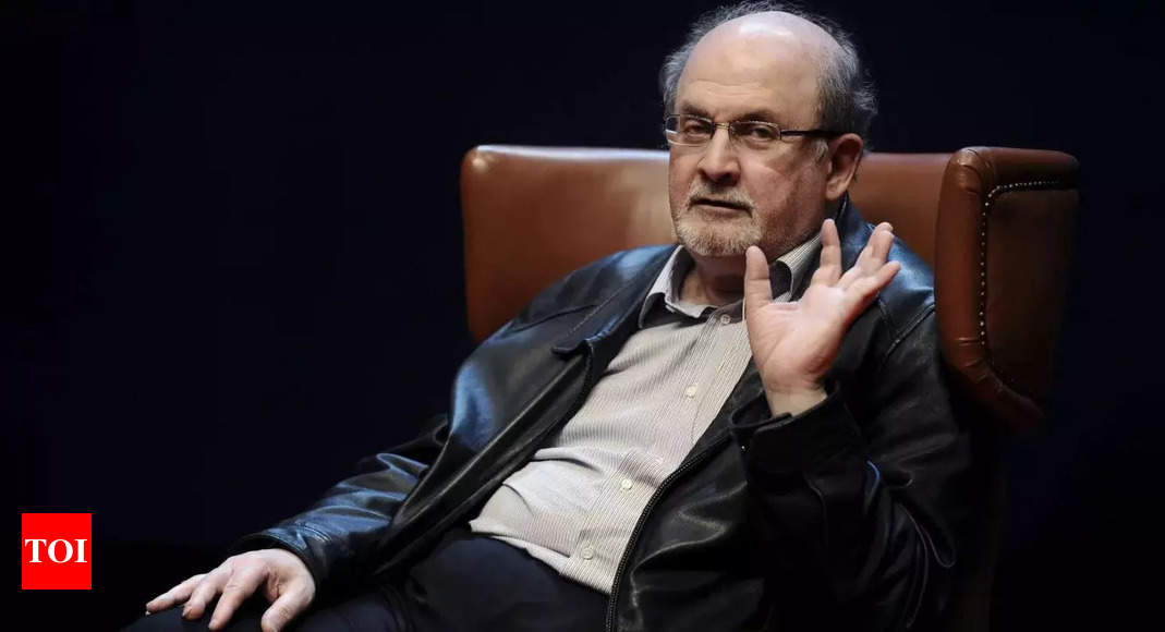 Salman Rushdie Taken Off Ventilator Can Talk Accused Pleads Not Guilty Times Of India 4502