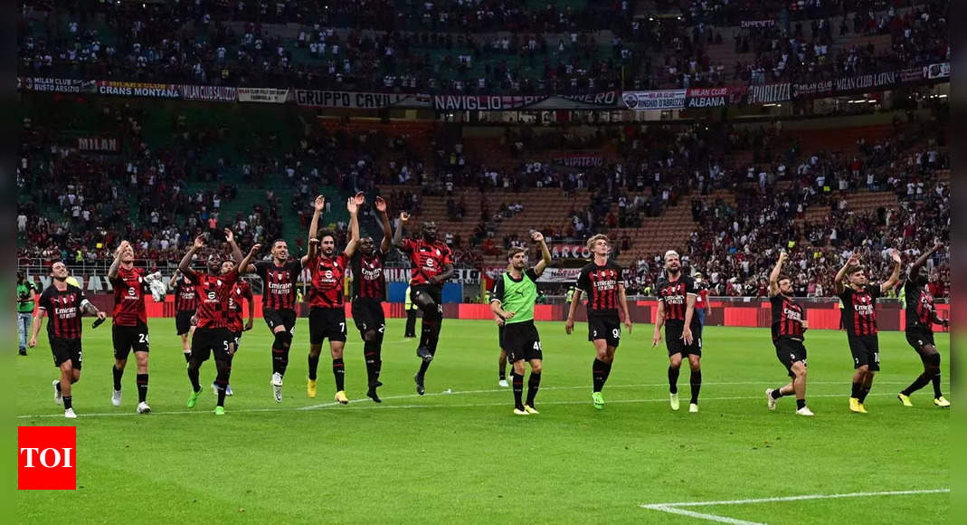 AC Milan begin Serie A title defence with Udinese win | Football News – Times of India