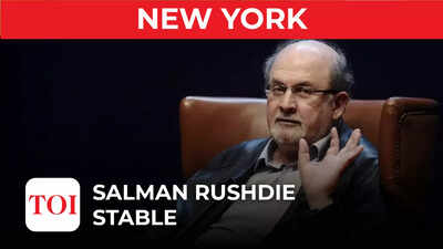 Salman Rushdie taken off ventilator, can talk