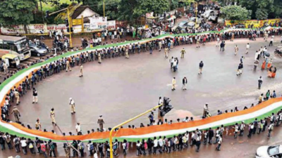 12-hour event to mark Independence Day in Hubballi