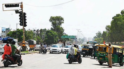 Mohali starts underpass work at K area light point Chandigarh