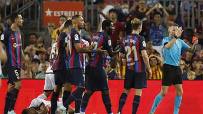 New-look Barcelona frustrated by Rayo Vallecano in season opener