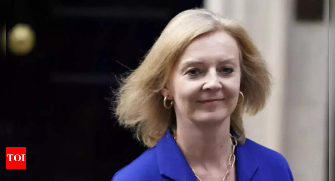 Liz Truss leads the race for UK’s next PM by 22 points: Survey – Times of India
