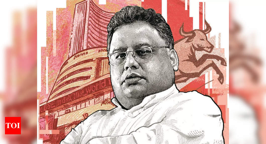 Rakesh Jhunjhunwala: The RARE big bull; unabashed wealth creator sans big scam shadow – Times of India